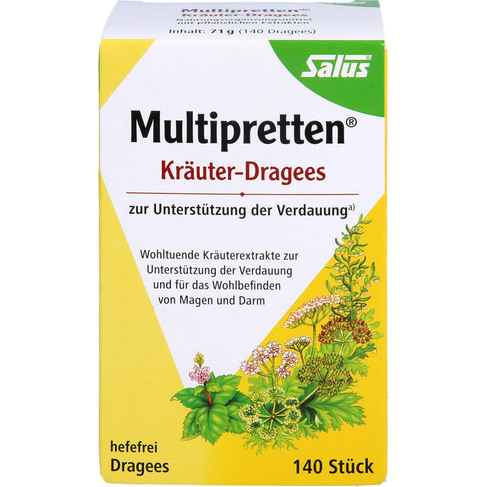 Multipretten Kraeuter Drag, 140 St DRA