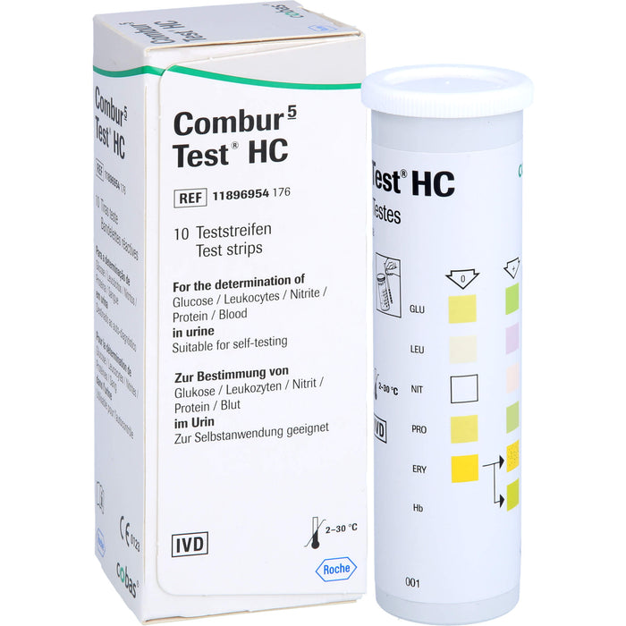 Combur 5 Test HC Urinteststreifen, 10 pcs. Test strips