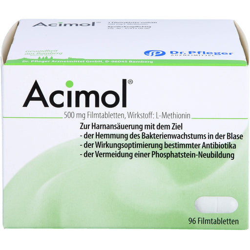 Acimol 500 mg Filmtabletten zur Harnansäuerung, 96 St. Tabletten