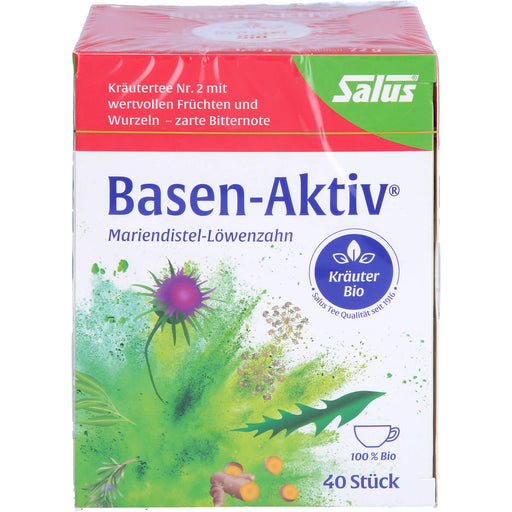 Salus Basen-Aktiv Tee Nr. 2 Mariendistel-Löwenzahn bio, 40 St. Beutel