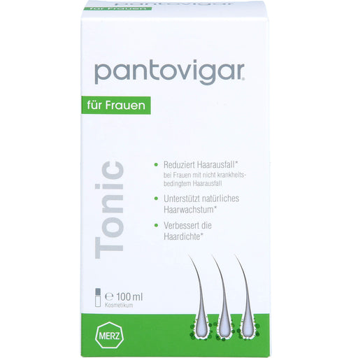 Pantovigar Tonic für Frauen reduziert Haarausfall und unterstützt natürliches Haarwachstum, 100 ml Lösung
