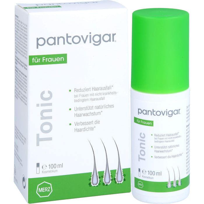 Pantovigar Tonic für Frauen reduziert Haarausfall und unterstützt natürliches Haarwachstum, 100 ml Lösung