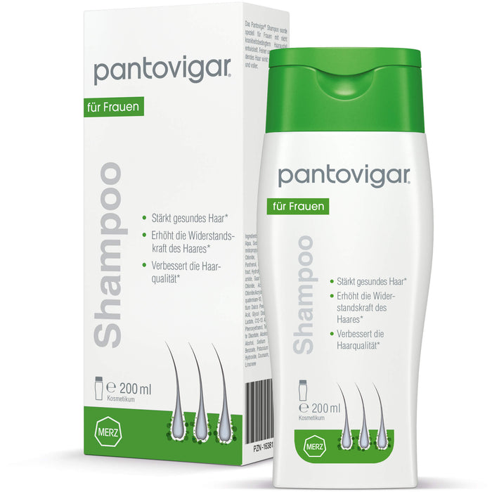 Pantovigar Shampoo für Frauen stärkt gesundes Haar, 200.0 ml Shampoo