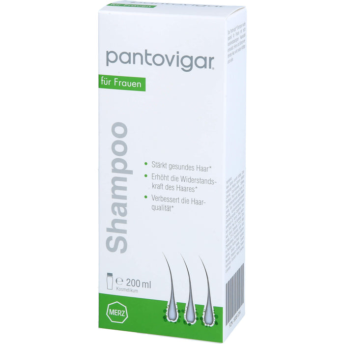Pantovigar Shampoo für Frauen stärkt gesundes Haar, 200.0 ml Shampoo