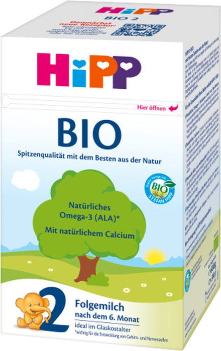 HiPP 2 Bio, 600 g Pulver