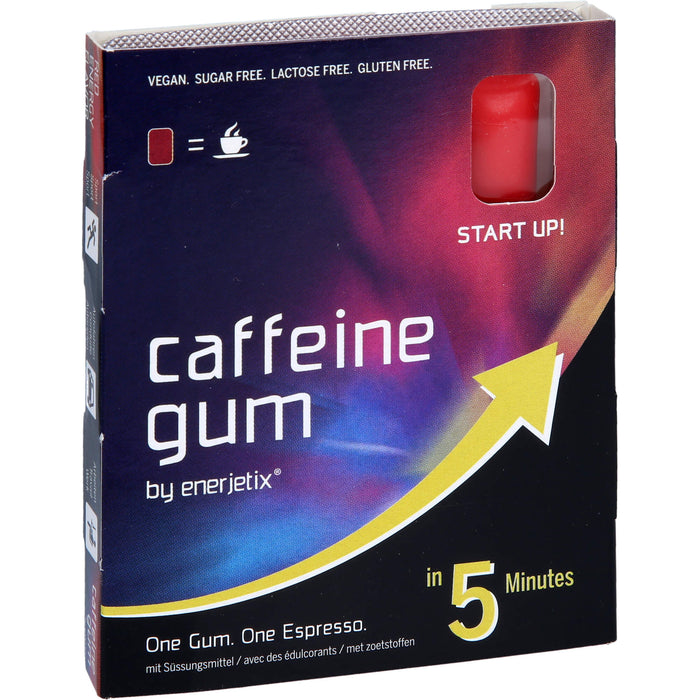 Coffein Gum Red Energy Kau, 9 St KGU