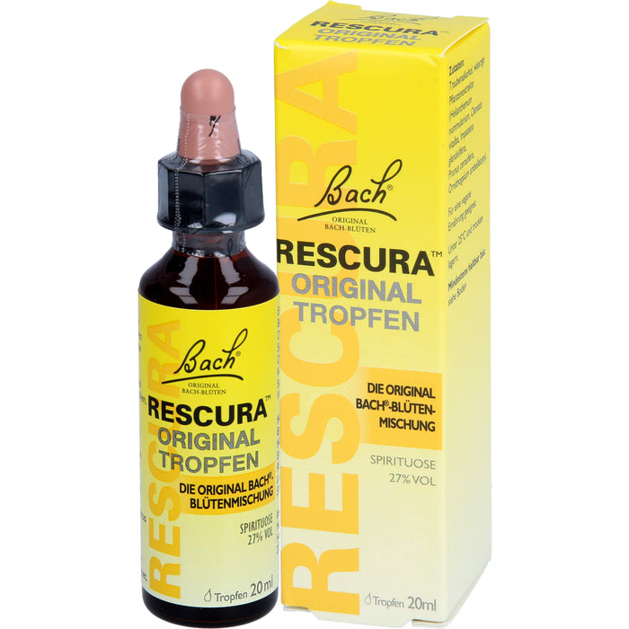 Bachblüten Original Rescura Tro m. Alkohol, 20 ml Solution