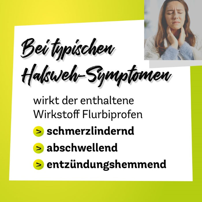 Flurbiprofen Dexcel 8,75 mg/Dosis Spray bei Halsschmerzen, 15 ml Solution