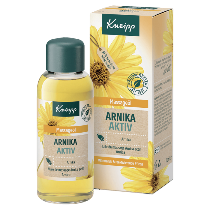 Kneipp Massageöl Arnika Aktiv, 100 ml Öl
