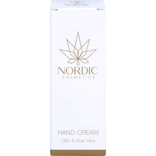 CBD Handcreme Nordic Cosmetics CBD + Aloe Vera, 50 ml CRE