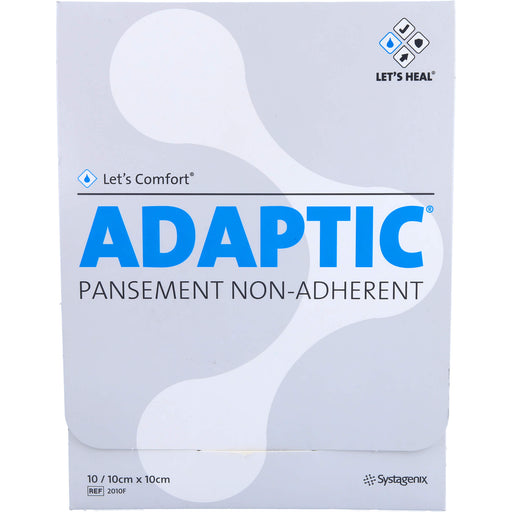 Adaptic 10 x 10 cm feuchte Wundauflage, 10 St. Wundauflagen