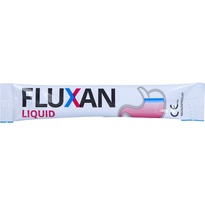 Fluxan Liquid Sachet verringert gastroösophagealen Reflux und lindert Übersäuerung, 20 pc Sachets