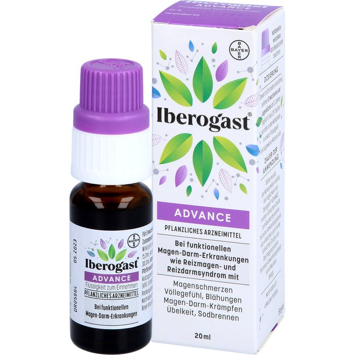 Iberogast  ADVANCE, Flüssigkeit zum Einnehmen, 20 ml Solution