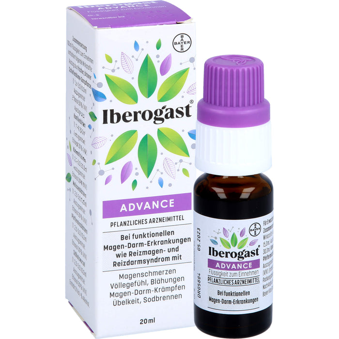 Iberogast  ADVANCE, Flüssigkeit zum Einnehmen, 20 ml Solution