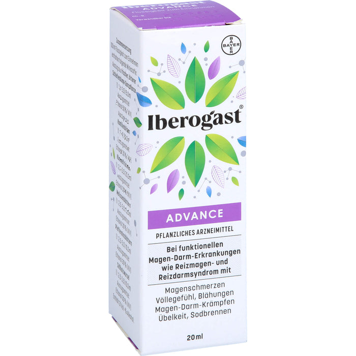 Iberogast  ADVANCE, Flüssigkeit zum Einnehmen, 20 ml Solution