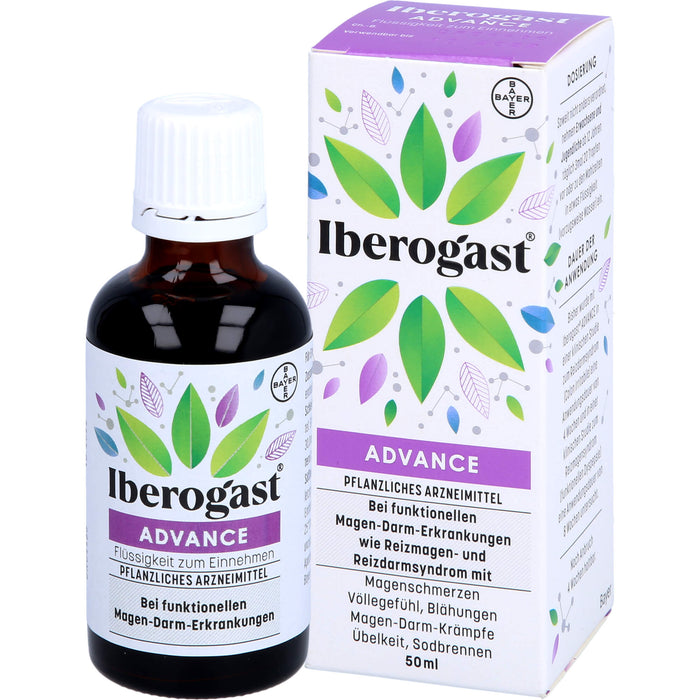 Iberogast Advance Flüssigkeit zum Einnehmen, 50 ml Solution
