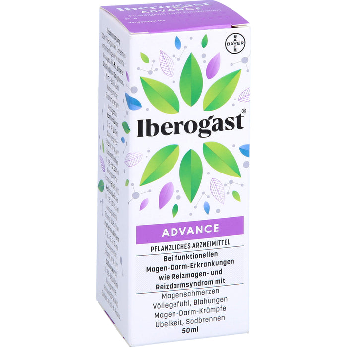 Iberogast Advance Flüssigkeit zum Einnehmen, 50 ml Solution