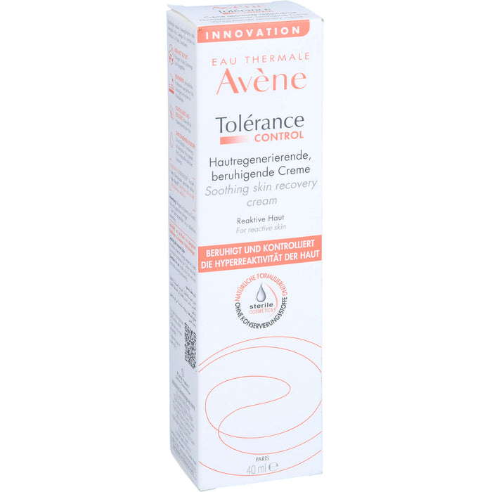 Avène Tolerance Control Creme, 40 ml Crème