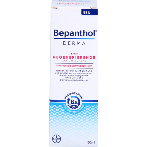 Bepanthol Derma Regenerierende Gesichtscreme, 50 ml Creme