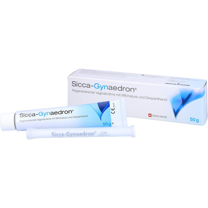 Sicca-Gynaedron regenerierende Vaginalcreme mit Milchsäure und Dexpanthenol, 50 g Crème