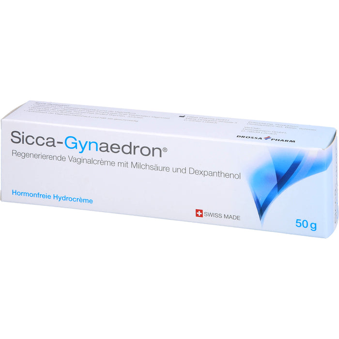 Sicca-Gynaedron regenerierende Vaginalcreme mit Milchsäure und Dexpanthenol, 50 g Crème