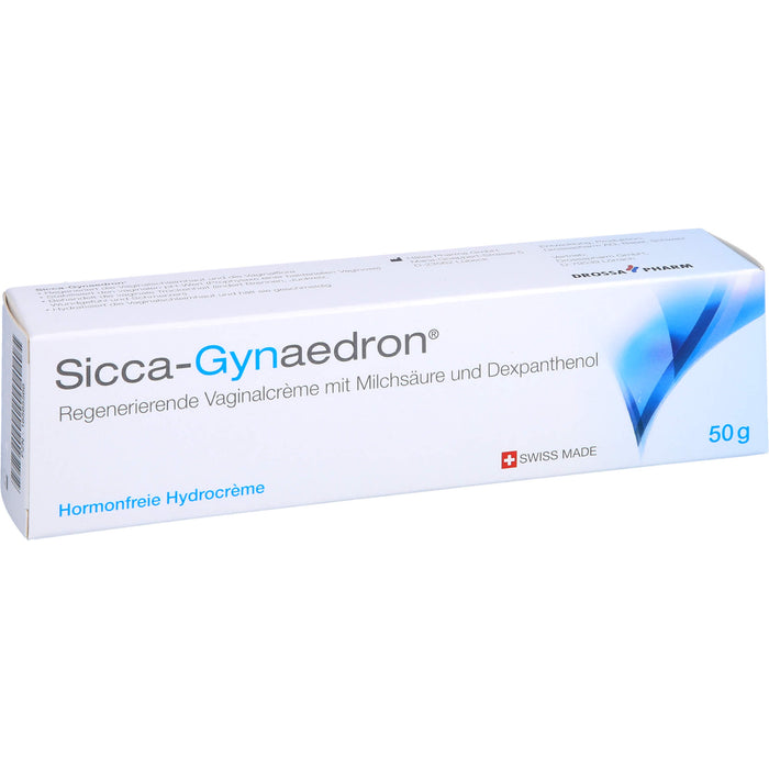 Sicca-Gynaedron regenerierende Vaginalcreme mit Milchsäure und Dexpanthenol, 50 g Crème