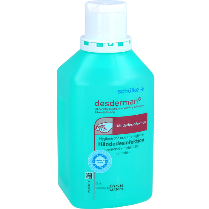 Desderman hygienische und chirurgische Händedesinfektion, 500 ml Solution