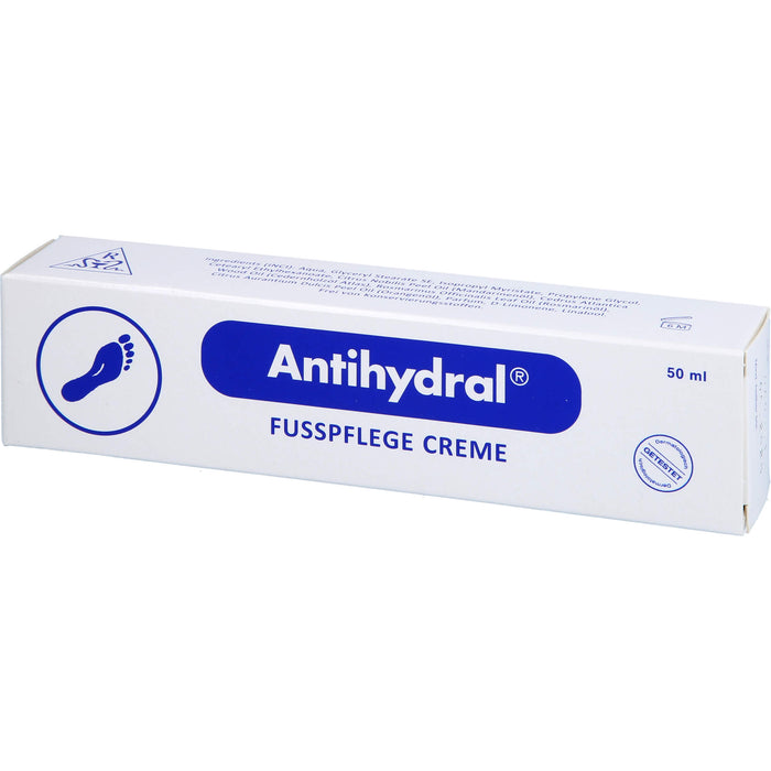 Antihydral Fußpflege Creme, 50 ml Creme