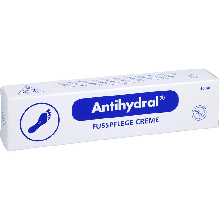Antihydral Fußpflege Creme, 50 ml Creme