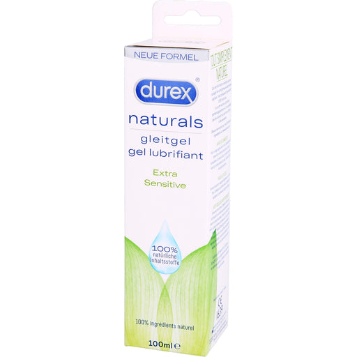 DUREX Naturals sensitives Gleitgel, 100 ml Gel apohealth - Gesundheit aus der Apotheke DUREX Naturals sensitives Gleitgel, 100 ml Gel apohealth - Gesundheit aus der Apotheke