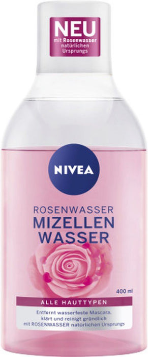 NIVEA Rosenwasser Mizellenwasser alle Hauttypen, 400 ml Creme