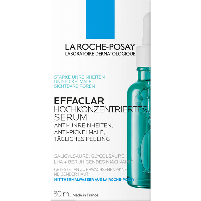 La Roche-Posay Effaclar hochkonzentriertes Serum Anti-Unreinheiten, 30 ml Konzentrat