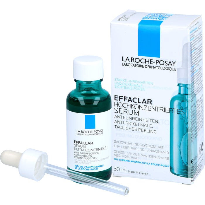 La Roche-Posay Effaclar hochkonzentriertes Serum Anti-Unreinheiten, 30 ml Konzentrat