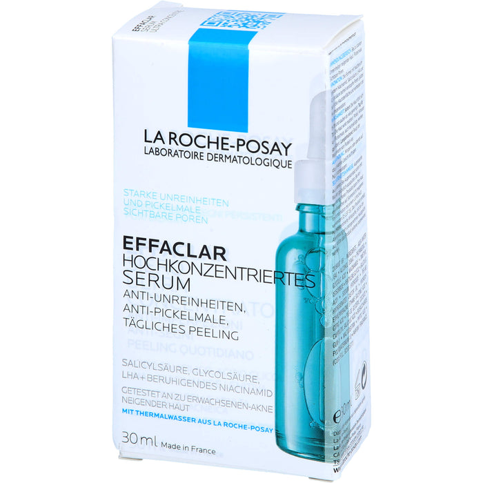 La Roche-Posay Effaclar hochkonzentriertes Serum Anti-Unreinheiten, 30 ml Concentré
