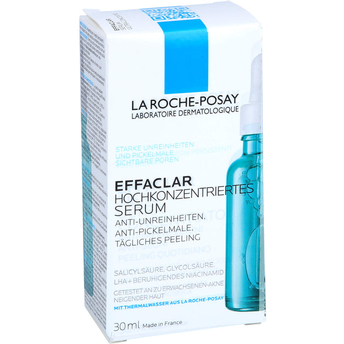 La Roche-Posay Effaclar hochkonzentriertes Serum Anti-Unreinheiten, 30 ml Concentré