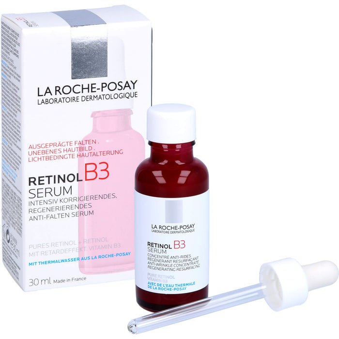 La Roche-Posay Retinol B3 Serum intensiv korrigierendes, regenerierendes anti-Falten Serum, 30 ml Lösung