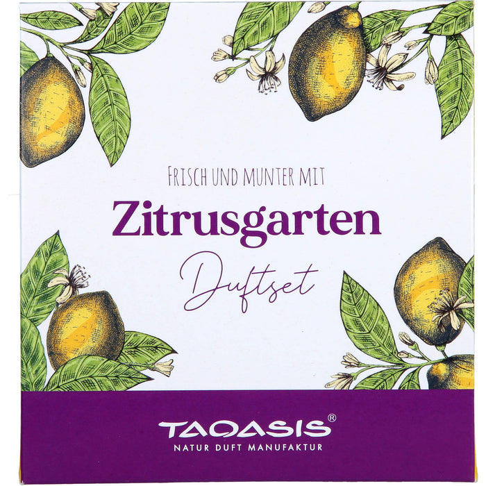 Zitrusgarten Duftset Bio, 3X5 ml