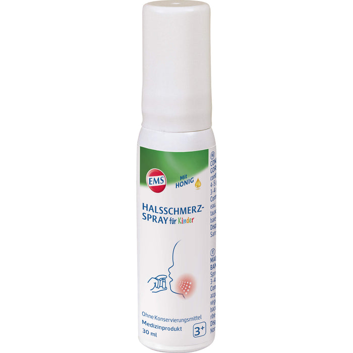 EMS Halsschmerzspray für Kinder mit Honig, 30 ml Solution