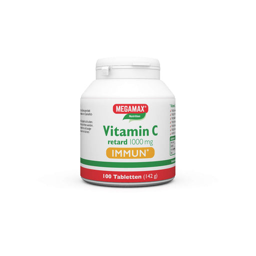MEGAMAX Vitamin C retard 1,000 mg Immun Tabletten, 100 St. Tabletten