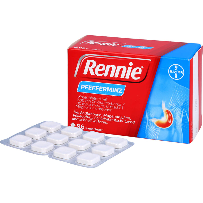 Rennie , Kautabletten, 96 pcs. Tablets