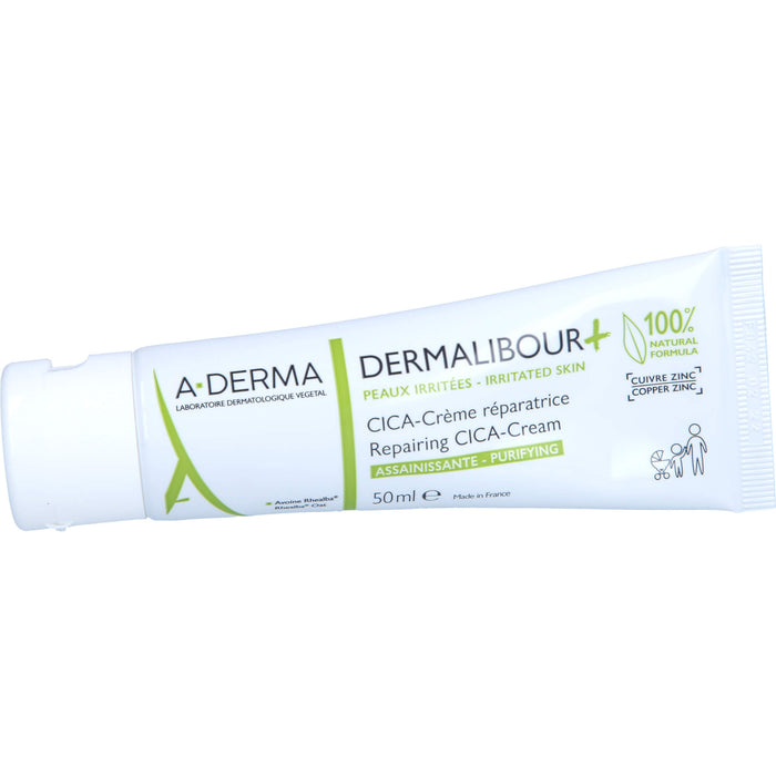 A-DERMA Dermalibour + reparierende CICA-Creme, 50 ml Creme