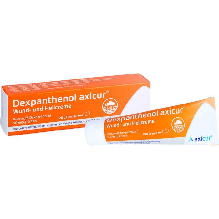 Dexpanthenol axicur Wund- und Heilcreme, 20 g Cream