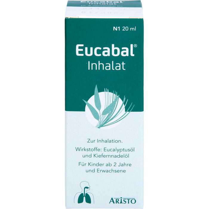 Eucabal Inhalat Lösung bei Erkältungskrankheiten der Atemwege, 20 ml Solution