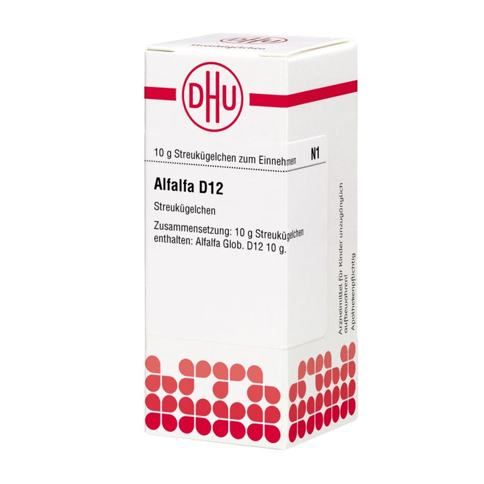 DHU Alfalfa D12 Globuli, 10 g Globules