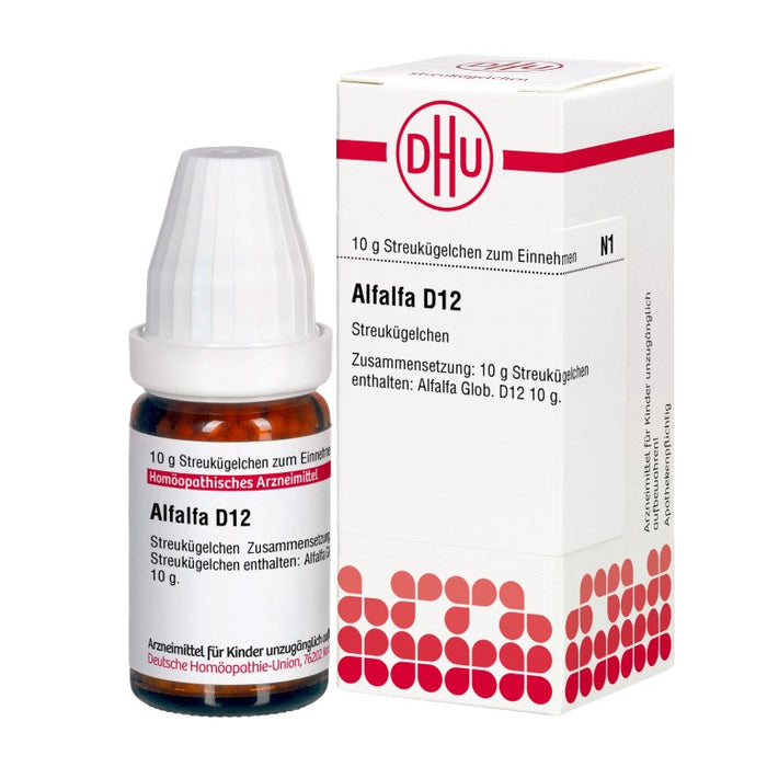DHU Alfalfa D12 Globuli, 10 g Globules