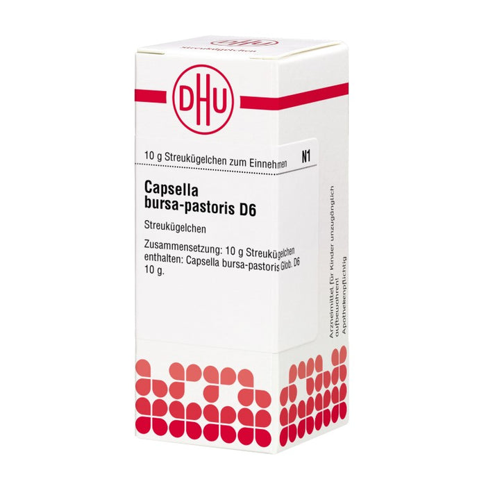 DHU Capsella bursa-pastoris D6 Globuli, 10 g Globules