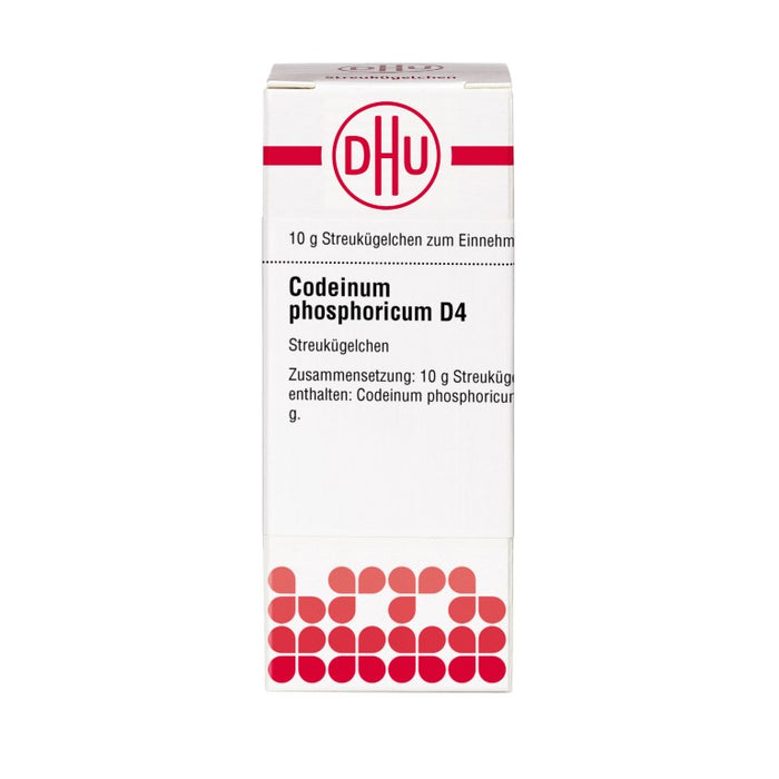 Codeinum phosphoricum D4 DHU Globuli, 10 g GLO