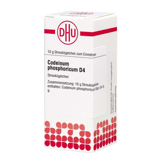 Codeinum phosphoricum D4 DHU Globuli, 10 g GLO