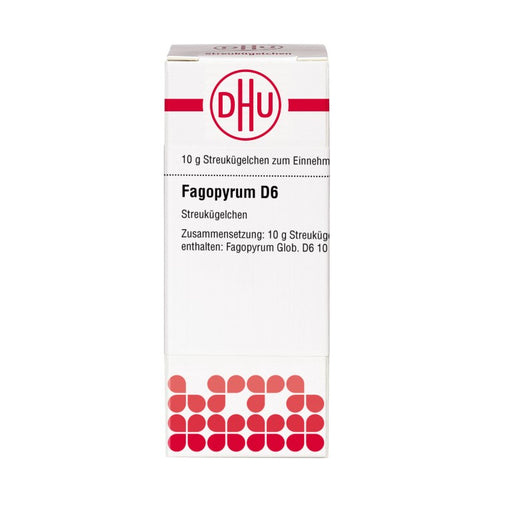 DHU Fagopyrum D6 Globuli, 10 g Globuli