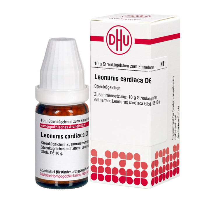 DHU Leonurus cardiaca D6 Globuli, 10 g Globules